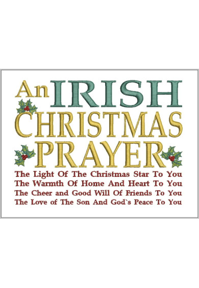 Chr054 - Irish Christmas Prayer